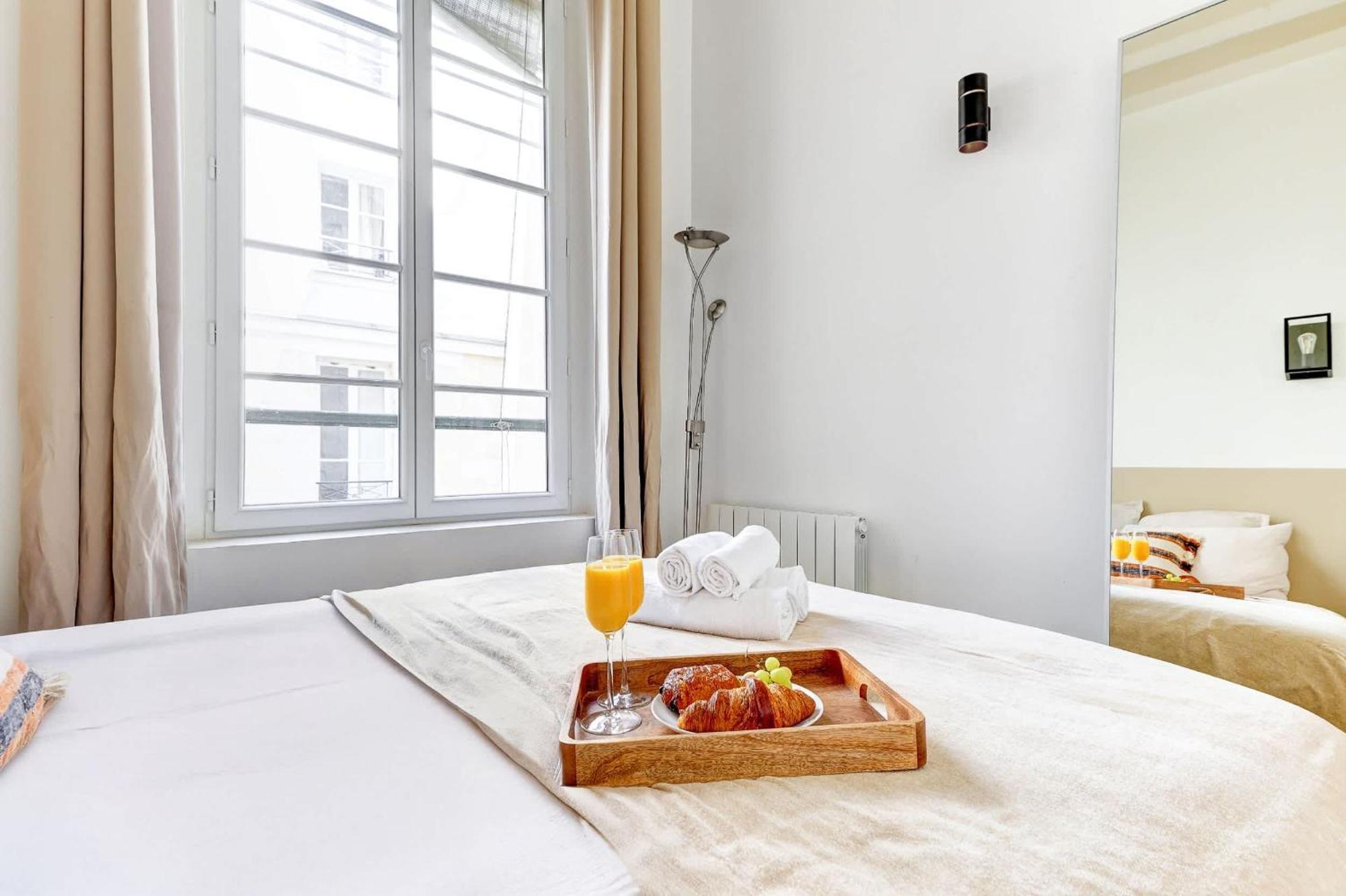 Apartment Charming 1br By Palais Royal & Louvre Paris