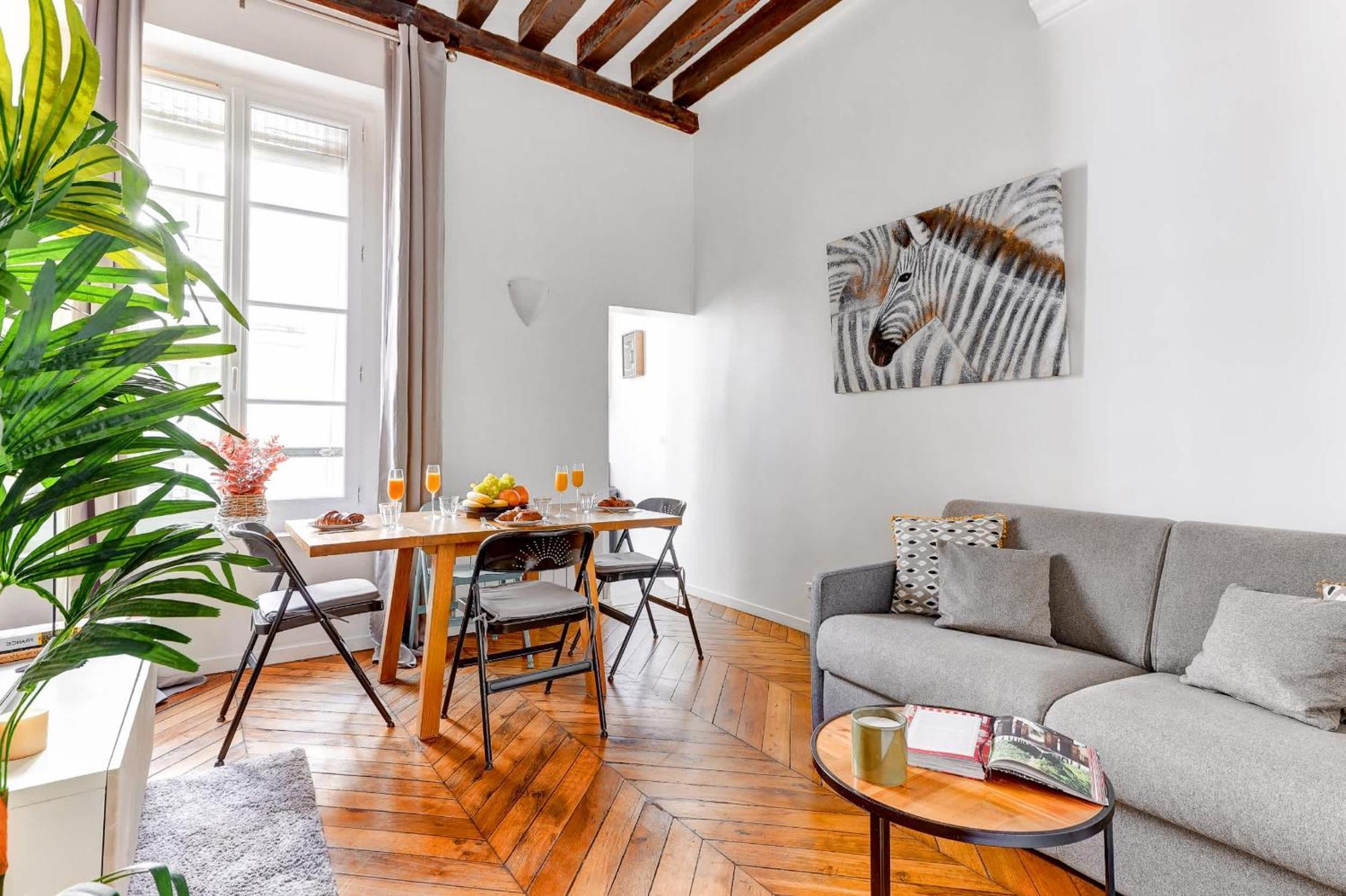 Charming 1br By Palais Royal & Louvre Apartment Paris